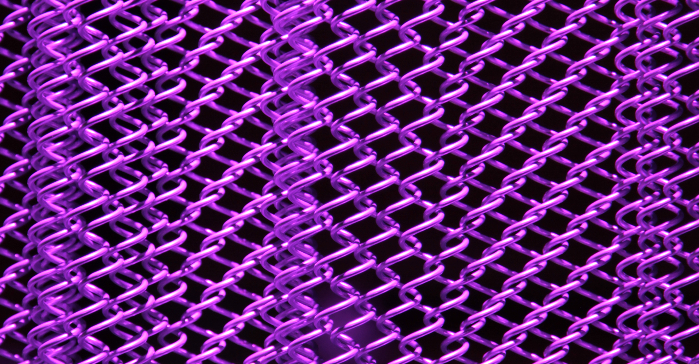 Lighting the Way Cascade Coil Coiled Wire Fabric Materials